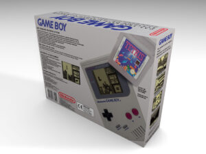 Boîte console Game Boy Tetris Pack FR/DE, boîte Game Boy Tetris Pack FR/DE