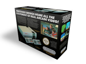 Boîte console Nintendo NES, boîte Nintendo NES