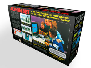 Boîte console Nintendo NES FR, boîte Nintendo NES FR