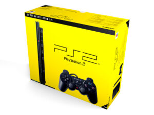 Boîte console PlayStation 2 Slim 70004cb, boîte PS2 Slim 70004cb