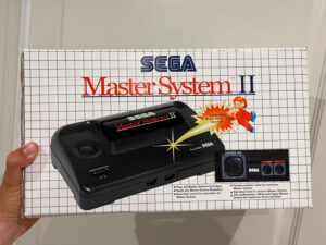 Boîte console Sega Master System 2 Alex Kidd, boîte Master System 2 Alex Kidd