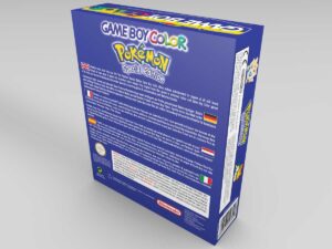 Boîte console Game Boy Color Pokémon, boîte Game Boy Color Pokémon