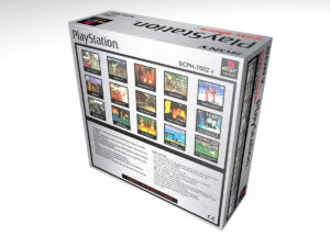 Boîte console PlayStation 1 7002a, boîte PS1 7002a