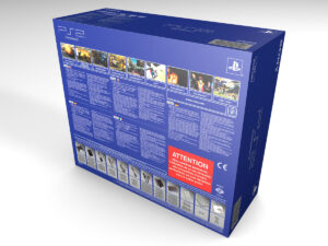 Boîte console PlayStation 2 Fat 30004 PAL, boîte PS2 Fat 30004
