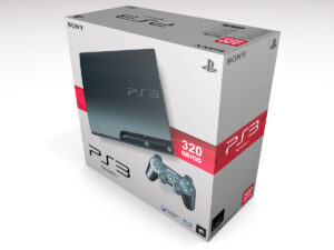 Boîte console PlayStation 3 Slim 320GB, boîte PS3 Slim 320GB