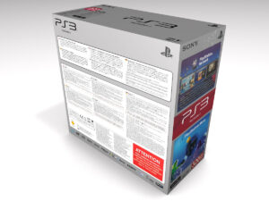 Boîte console PlayStation 3 Slim 320GB, boîte PS3 Slim 320GB