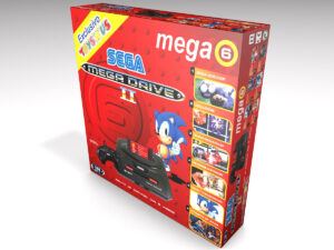Boîte console Sega Mega Drive 2 Toysrus, boîte Mega Drive 2 Toysrus