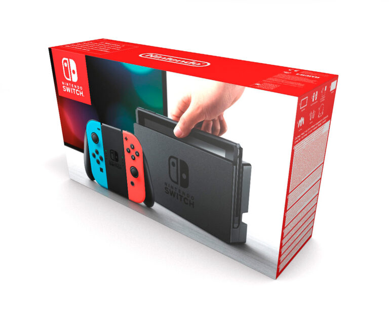 Boîte console Nintendo Switch