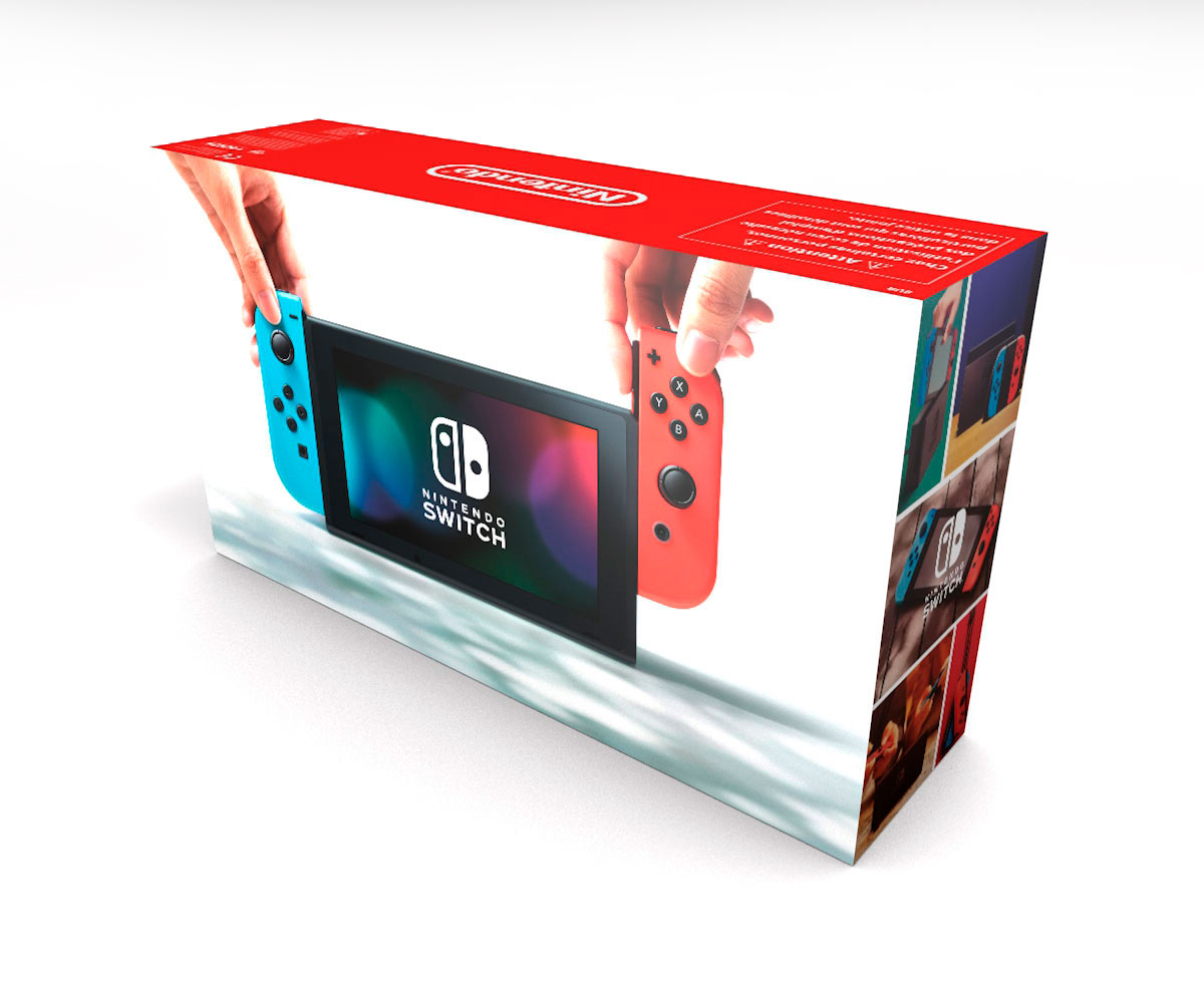 Boîte console Nintendo Switch, boîte Nintendo Switch