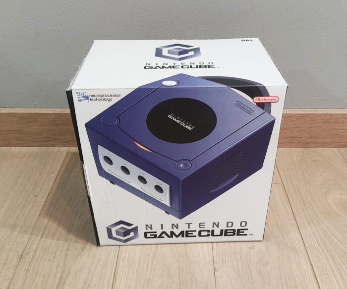 Boîte console Nintendo GameCube Bleu, boîte GameCube Bleu
