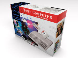 Boîte console Amstrad 6128 Plus, boîte Amstrad 6128 Plus
