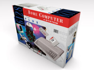 Boîte console Amstrad 6128 Plus, boîte Amstrad 6128 Plus