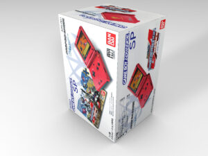 Boîte console Game Boy Advance SP Gundam, boîte Game Boy Advance SP Gundam