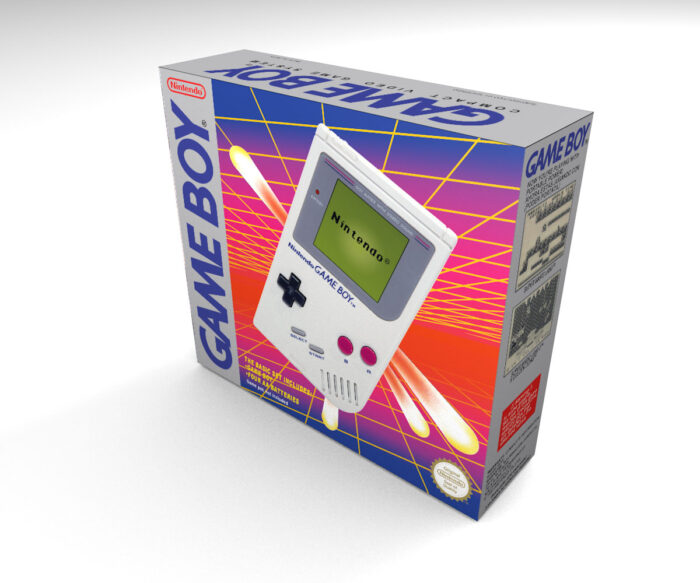 Boîte console Game Boy Classique, boîte Game Boy Classique