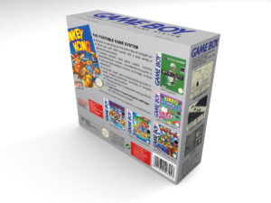Boîte console Game Boy Tetris Kirby, boîte Game Boy Tetris Kirby