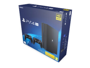 Boîte console PlayStation 4 Pro (2 manettes), boîte PS4 Pro