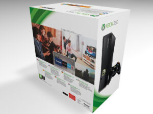 Boîte console Xbox 360 4GB, boîte Xbox 360