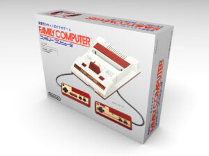Boîte console Nintendo Famicom, boîte Nintendo Famicom