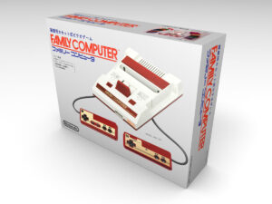 Boîte console Nintendo Famicom, boîte Nintendo Famicom