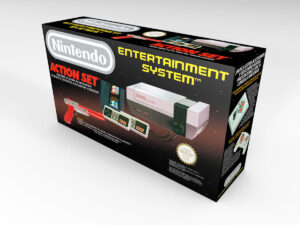 Boîte console Nintendo NES ES, boîte Nintendo NES ES