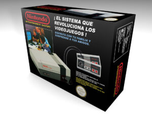 Boîte console Nintendo NES ES (Mod.2), boîte Nintendo NES ES