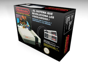 Boîte console Nintendo NES ES (Mod.2), boîte Nintendo NES ES