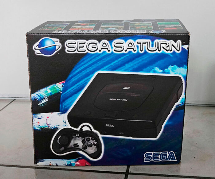 Boîte console Sega Saturn (Model 2), boîte Sega Saturn