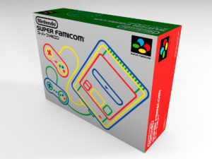 Boîte console Super Famicom JP, boîte Super Famicom