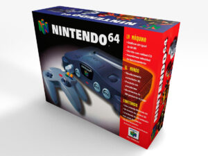 Boîte console Nintendo 64 ES, boîte Nintendo 64 ES