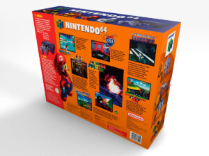 Boîte console Nintendo 64 ES, boîte Nintendo 64 ES
