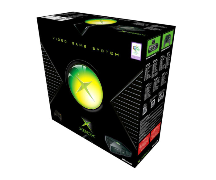 Boîte console Xbox Classique, boîte Xbox Classique