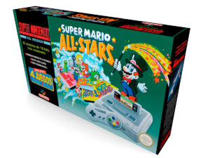 Boîte console Nintendo SNES Super Mario All Stars, boîte Nintendo SNES Super Mario All Stars