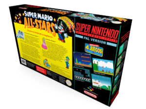 Boîte console Nintendo SNES Super Mario All Stars, boîte Nintendo SNES Super Mario All Stars