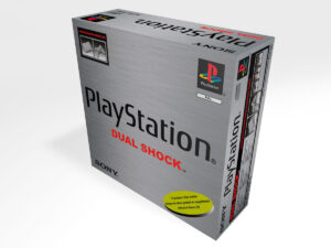 Boîte console PlayStation 1 7502c, boîte PS1 7502c