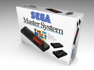 Boîte console Master System 1 Alex Kidd, boîte Master System 1 Alex Kidd