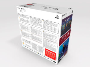 Boîte console PlayStation 3 Slim 160GB, boîte PS3 Slim 160GB