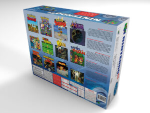 Boîte console Nintendo 64 Clear Blue, boîte Nintendo 64 Clear Blue