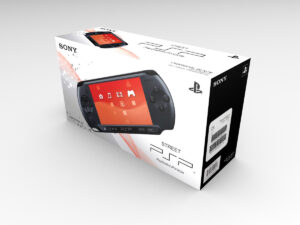 Boîte console PlayStation Portable Street E1004, boîte PSP Street E1004