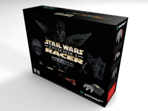 Boîte console Nintendo 64 Star Wars Racer NTSC, boîte Nintendo 64 Star Wars Racer NTSC