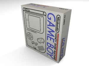 Boîte console Game Boy Japonaise, boîte Game Boy Japonaise