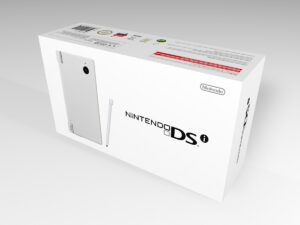 Boîte console Nintendo DSi Blanche, boîte Nintendo DSi Blanche