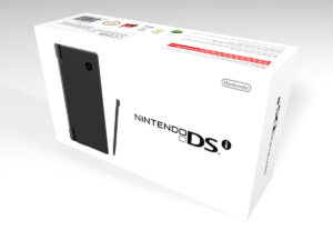Boîte console Nintendo DSi Noire, boîte Nintendo DSi Noire