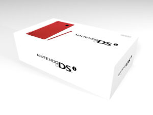 Boîte console Nintendo DSi Rouge, boîte Nintendo DSi Rouge