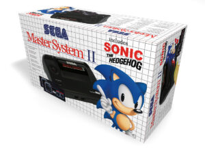 Boîte console Sega Master System 2 Sonic, boîte Master System 2 Sonic
