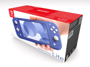 Boîte console Nintendo Switch Lite Bleu, boîte Nintendo Switch Lite Bleu