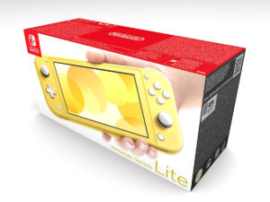 Boîte console Nintendo Switch Lite Jaune, boîte Nintendo Switch Lite Jaune