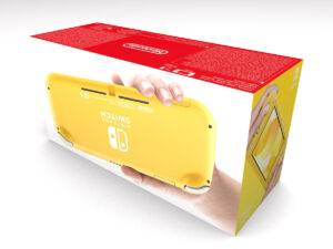 Boîte console Nintendo Switch Lite Jaune, boîte Nintendo Switch Lite Jaune