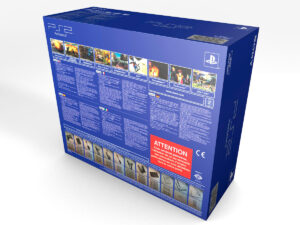 Boîte console PlayStation 2 Fat 50001 NTSC, boîte PS2 Fat 50001