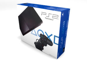 Boîte console PlayStation 2 Slim 90004, boîte PS2 Slim 90004