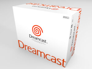 Boîte console Sega Dreamcast Japon, boîte Sega Dreamcast Japon